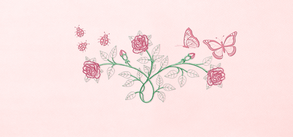 P507 PK PK Vine Ladybug Butterfly PROOF